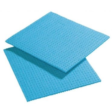 Blue Sponge Cloths (Pack Of 10)