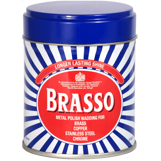Parsley in Time Brasso Metal Polish Wadding Tin 75g