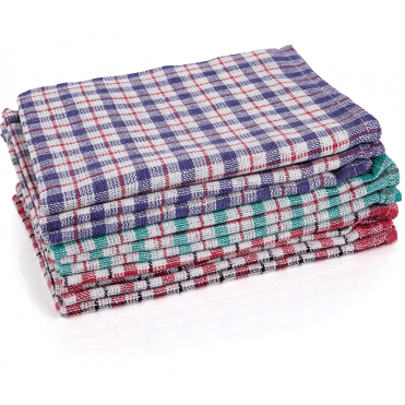 Catering Check Tea Towel (Random Colour)