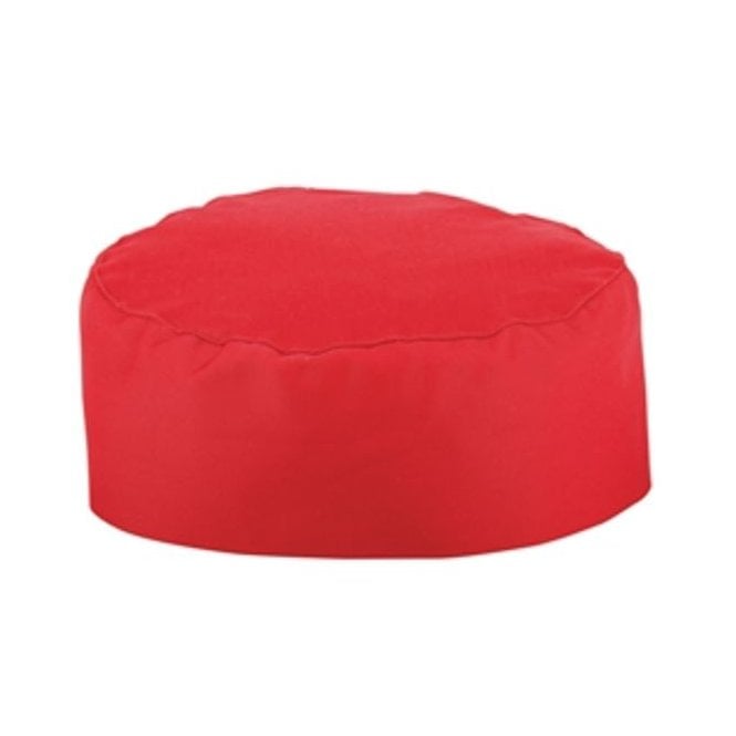 Parsley in Time Chefs Beanie Red - Large