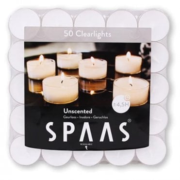 Clear Cup Tea Lights (Case Of 400)