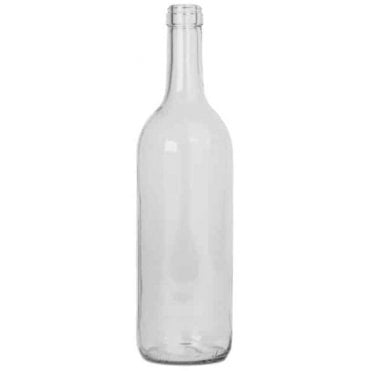 Clear Glass Wine Bottle 75cl (Box Of 12)