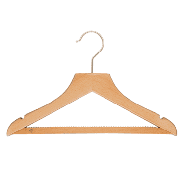 Coathanger Wishbone Light Wood