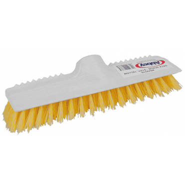 Deck Scrubber Brush - Yellow 25cm