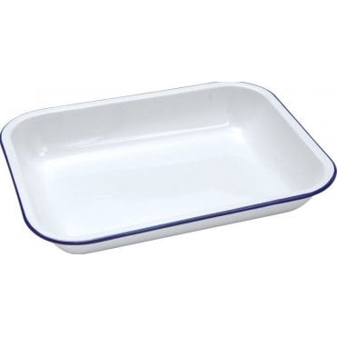 Enamel 11" (28cm) Bake Pan (Box Of 12)