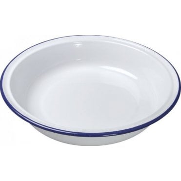 Enamel 8" (20cm) Round Pie Dish (Box Of 12)