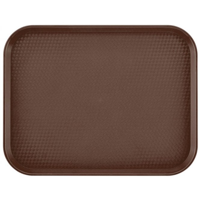Parsley in Time Fast Food Tray Dark Brown 42x31cm (16x12
