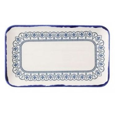 Harvest Mediterranean Organic Rectangular Plate 27 x 16cm (Box of 12)
