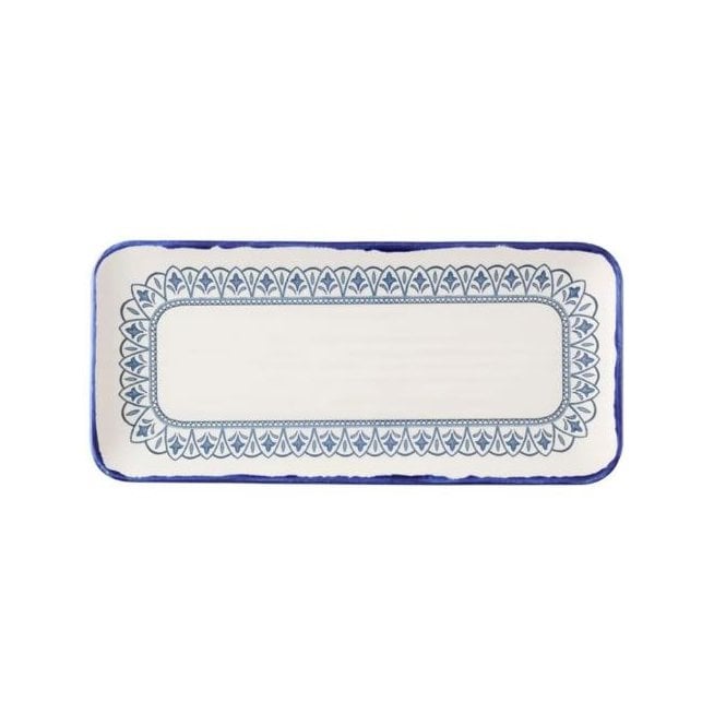 Parsley in Time Harvest Mediterranean Organic Rectangular Plate 34.6 x 15.6cm (Box of 6)