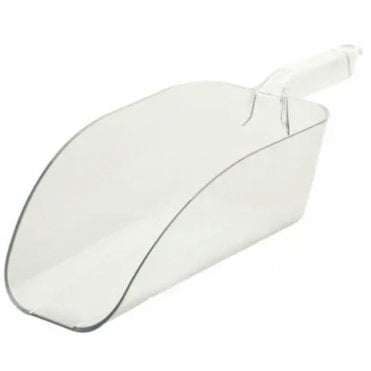 Ice Scoop Clear Poly 64oz / 1.9L