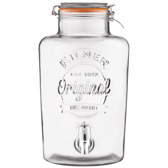 Parsley in Time Kilner Clip Top Drinks Dispenser 8L