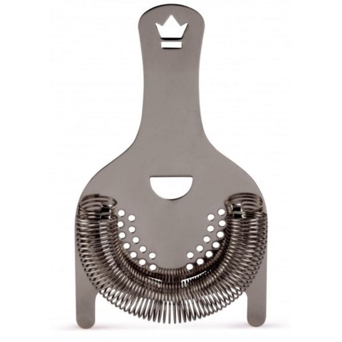 Parsley in Time Koriko 2 Prong Hawthorne Strainer Gun Metal Black