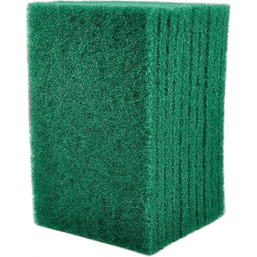 Large Green Scourers 15x23cm (Pack Of 10)