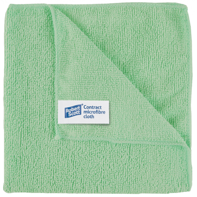 Parsley in Time Microfibre Green Cloth 40 x 40cm