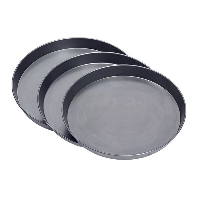 Parsley in Time Pizza Pan Deep Black Iron 35cm / 14