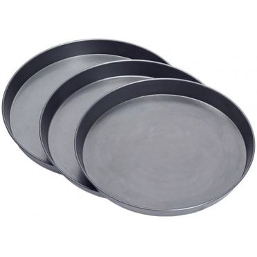 Pizza Pan Deep Black Iron 35cm / 14"