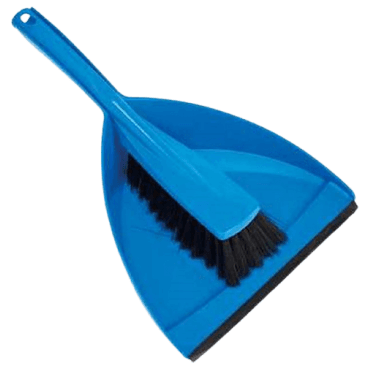 Plastic Dustpan And Brush Set