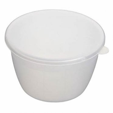 Pudding Basin c/w Plastic Lid 568ml / 20oz 1 Pint (Box Of 12)