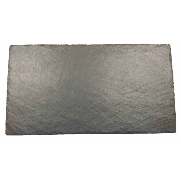 Rectangular 33x18cm / 13x7" Slate With Foam & Food Safe