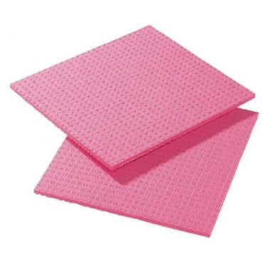 Red Sponge Cloths (Pack Of 10)