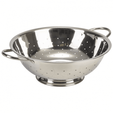 Stainless Steel Colander 40cm / 16" Light Duty