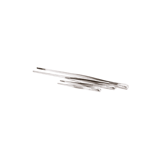 Parsley in Time Stainless Steel Fine Tip Micro Tweezers 160mm