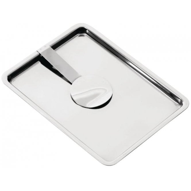 Parsley in Time Tip Tray (Stainless Steel) Rectangular With Clip 132x180mm