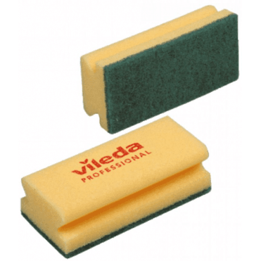 Vileda Easy Grip Abrasive Scourer (Pack Of 10)