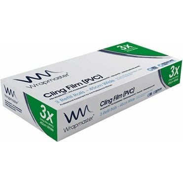 Wrapmaster Cling Film Refill 300 X 460mm (Pack Of 3)