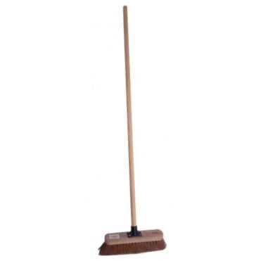 Yard Broom With Handle 30cm / 12"