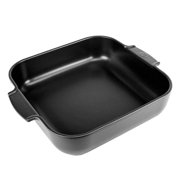 Peugeot Appolia Satin Black Square Baking Dish 36cm/14.2