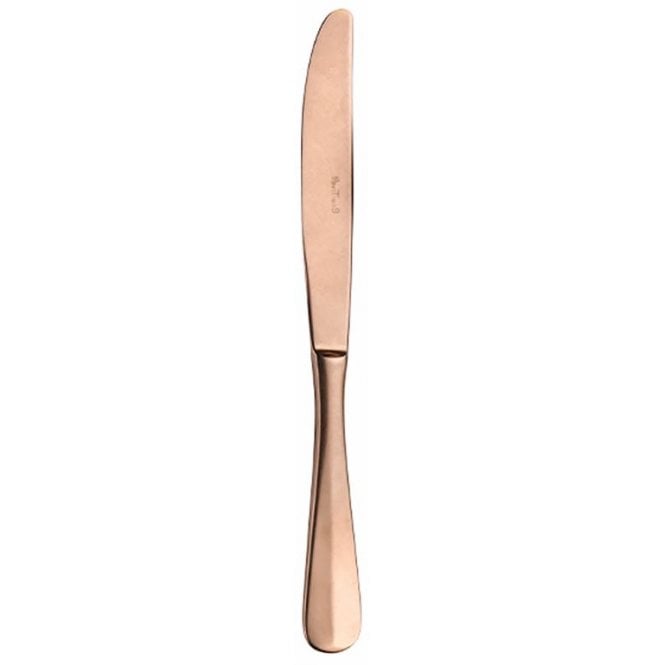 Pinti Inox Baguette Bronze Dessert Knife 18/10 (Pack Of 12)