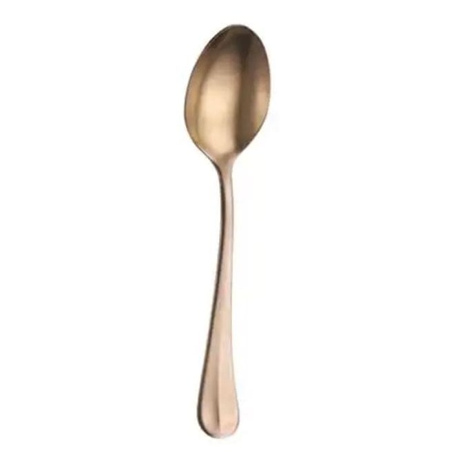 Pinti Inox Baguette Bronze Moka Spoon 18/10 (Pack Of 12)