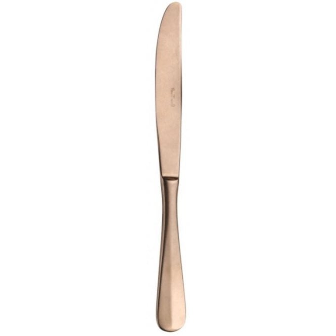 Pinti Inox Baguette Bronze Table Knife 18/10 (Pack Of 12)