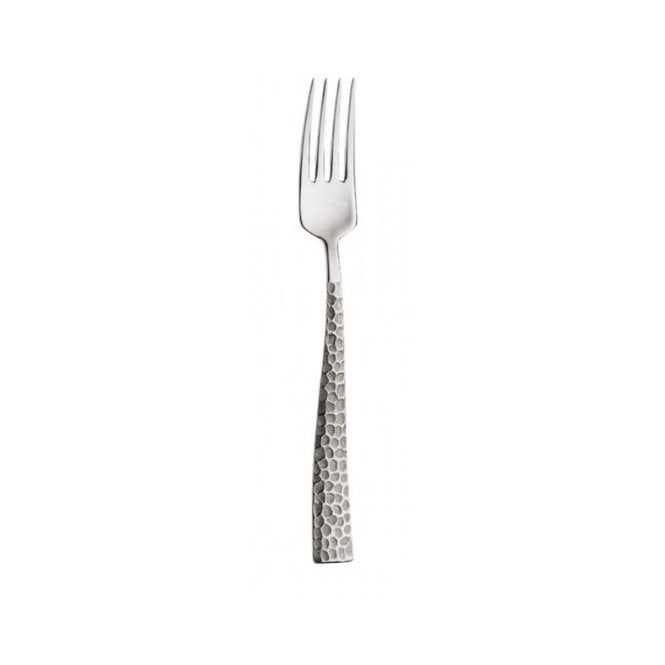 Pinti Inox Palace Martellato Dessert Fork 18/10 (Pack of 12)