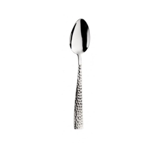 Pinti Inox Palace Martellato Dessert Spoon 18/10 (Pack of 12)