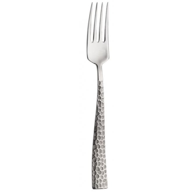 Pinti Inox Palace Martellato Table Fork 18/10 (Pack of 12)