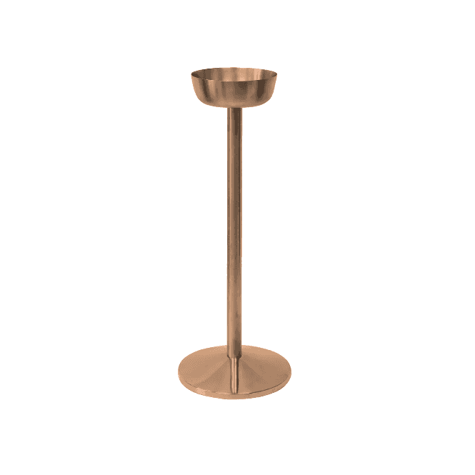 Pinti Inox Pintinox Audrey Champagne Bucket Stand Bronze