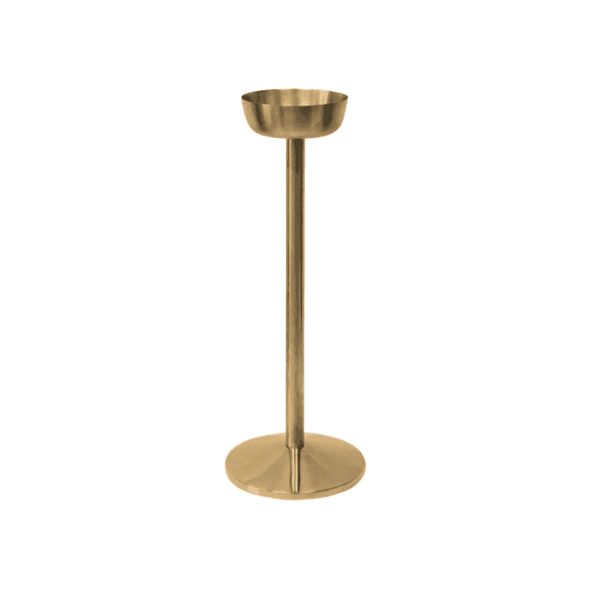 Pinti Inox Pintinox Audrey Champagne Bucket Stand Gold