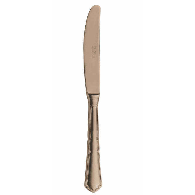 Pinti Inox Settecento Bronze Dessert Knife 18/10 (Box Of 12)