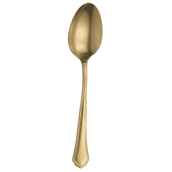 Pinti Inox Settecento Gold Table Spoon 18/10 (Pack Of 12)
