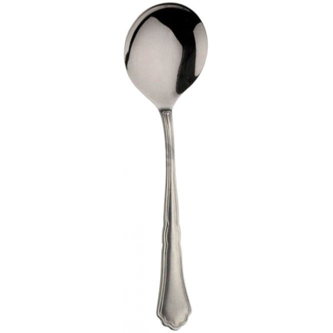 Pinti Inox Settecento Titanium Soup Spoon 18/10 (Box Of 12)