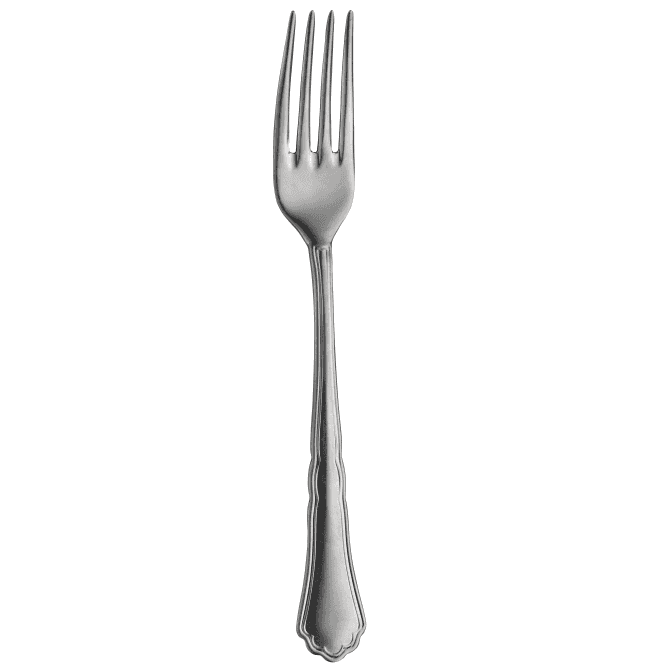 Pinti Inox Stonewashed Settecento Dessert Fork 18/10 (Pack Of 12)