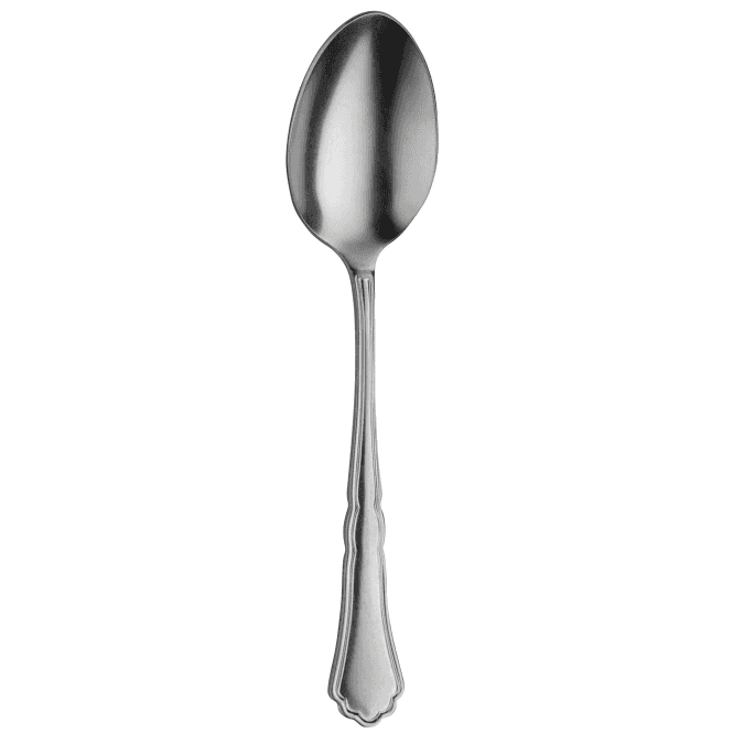 Pinti Inox Stonewashed Settecento Dessert Spoon 18/10 (Pack Of 12)