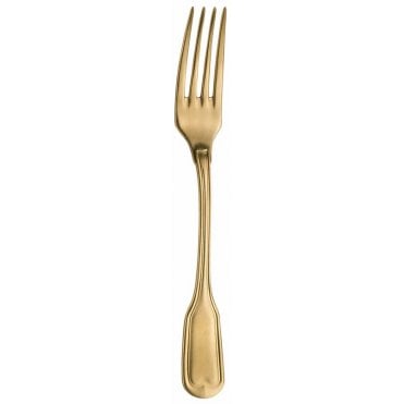 Vittoriale Gold Dessert Fork 18/10 (Pack Of 12)
