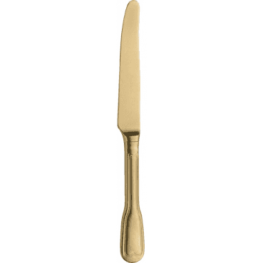 Vittoriale Gold Dessert Knife 18/10 (Pack Of 12)