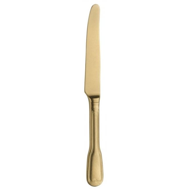 Pinti Inox Vittoriale Gold Table Knife 18/10 (Pack Of 12)