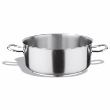 Casserole (Without Lid) Stainless Steel 35cm Dia / 13.6L