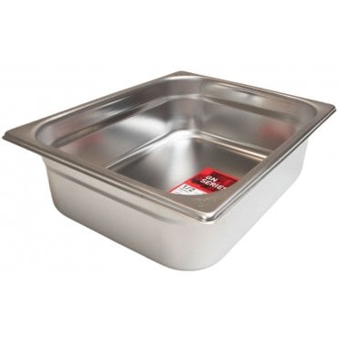 Stainless Steel Gastro Container - 1/2 - 100mm / 4"
