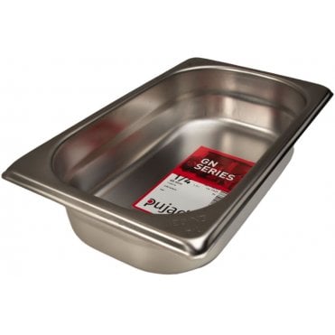 Stainless Steel Gastro Container - 1/4 - 65mm / 2.5"
